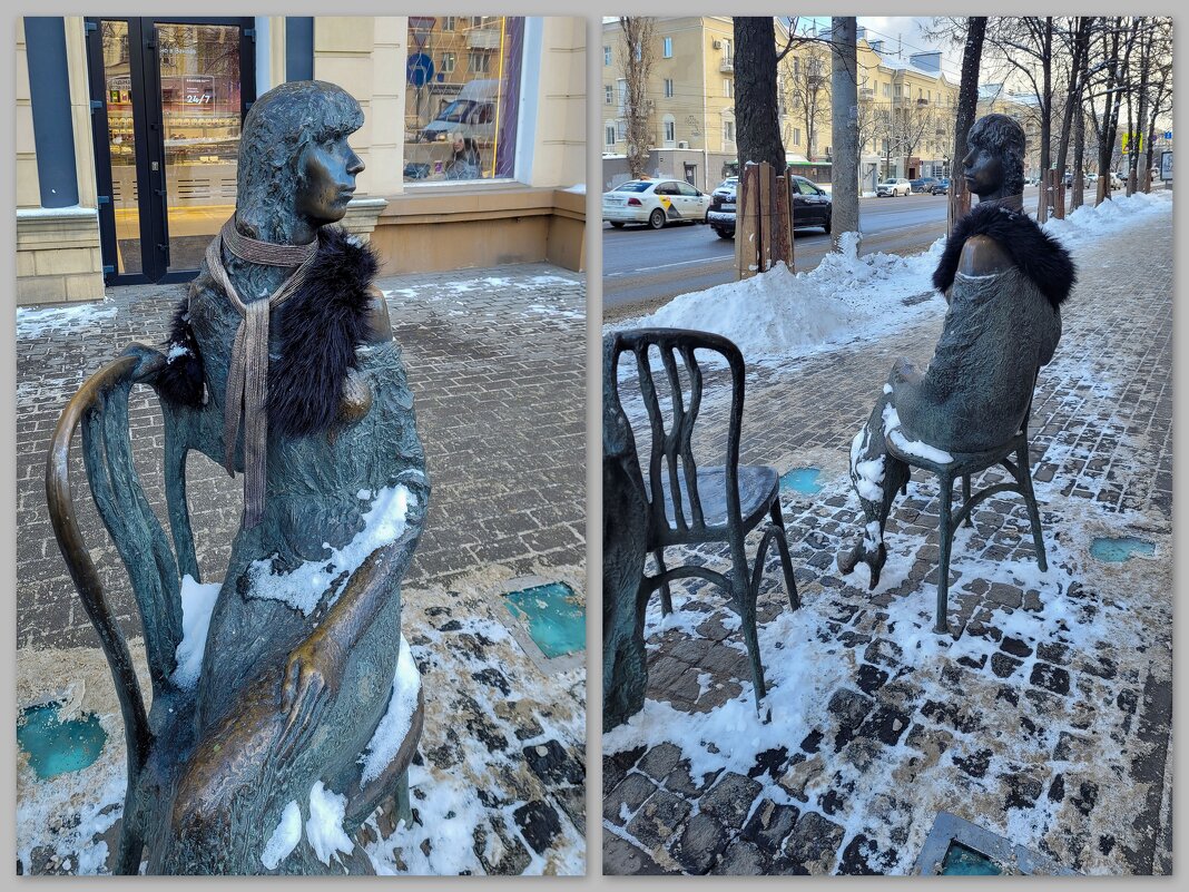 "Незнакомка" в галстуке по-зимнему (16.02.2025г. ) - Татьяна Машошина