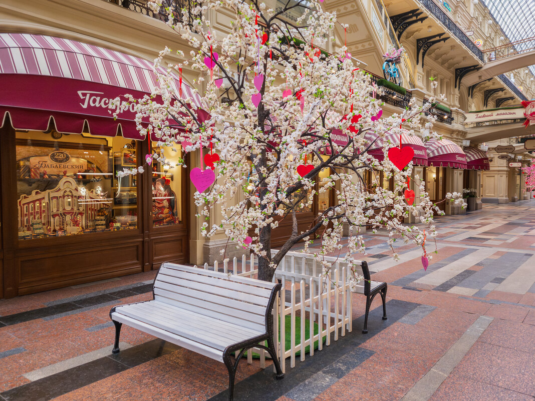 ГУМ. День святого Валентина. - Борис Калитенко ГУМ. День святого Валентина. - Борис Калитенко