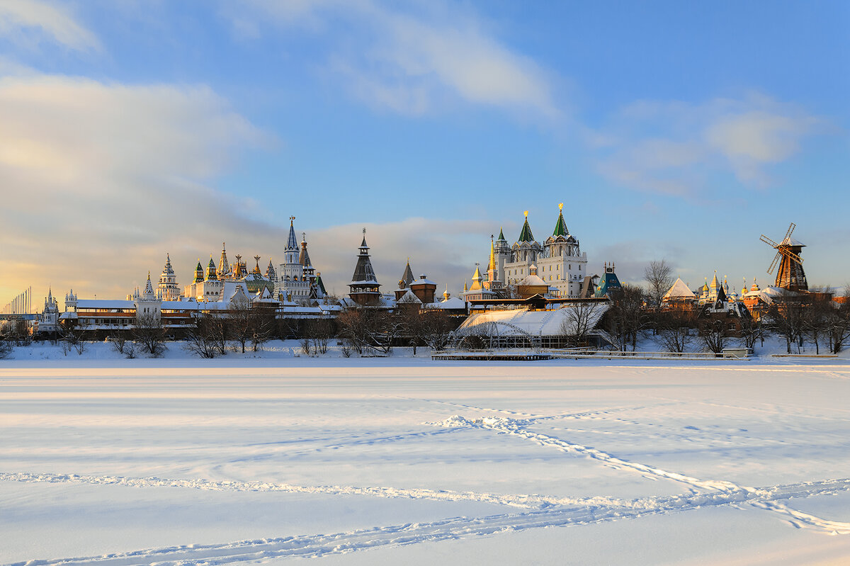 Измайловский кремль. - Серый 