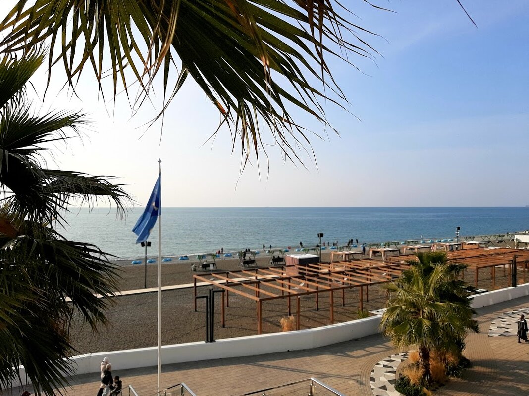 Пляж Ривьера зимой - Tata Wolf