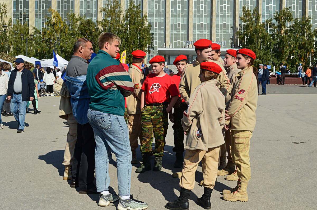 Зарница - юнармейцы - Татьяна Лютаева