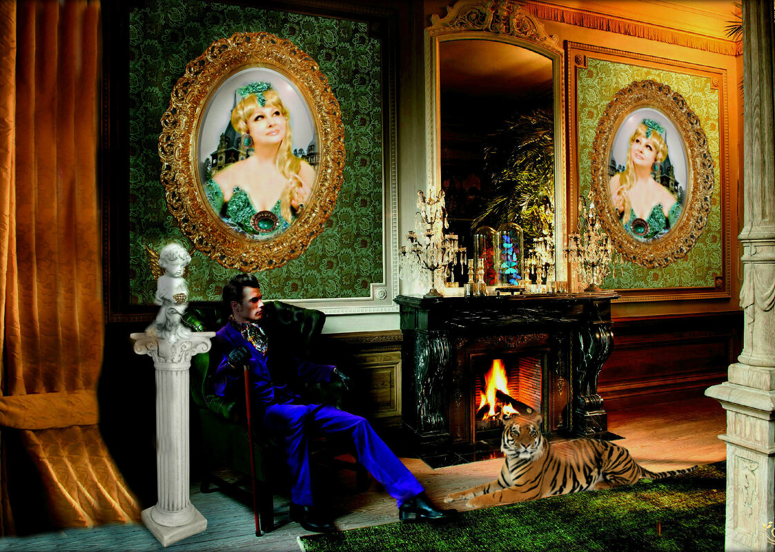 У  камина - Е.М. ***