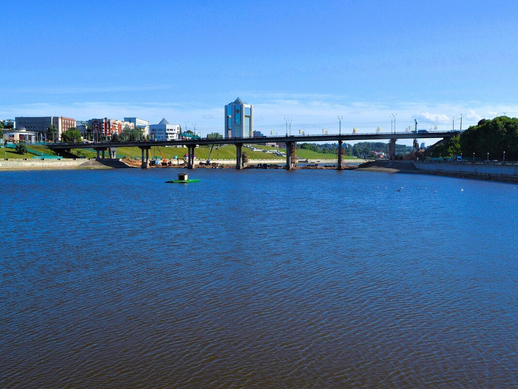 Чебоксары. Московский мост. - Пётр Чернега Чебоксары. Московский мост. - Пётр Чернега