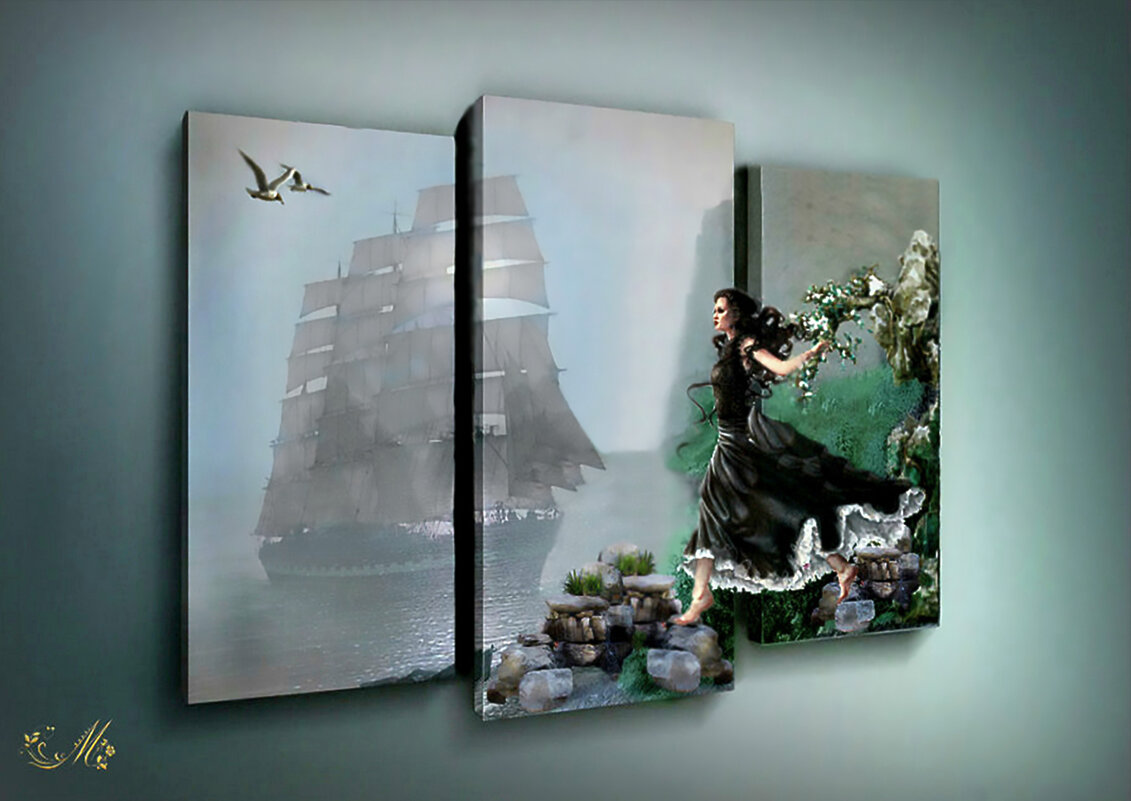 триптих  Ассоль - Е.М. ***