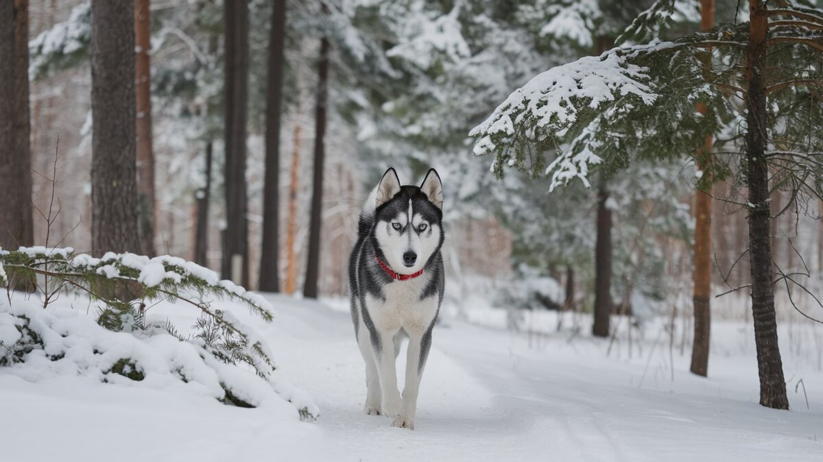 Прогулка по зимнему лесу - Ольга Прогулка по зимнему лесу - Ольга