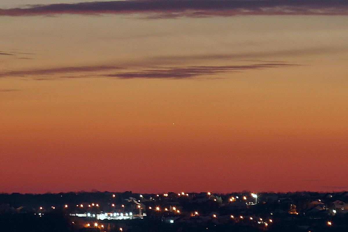 Сегодня с появлением Меркурия начался полный Парад планет - Сеня Белгородский