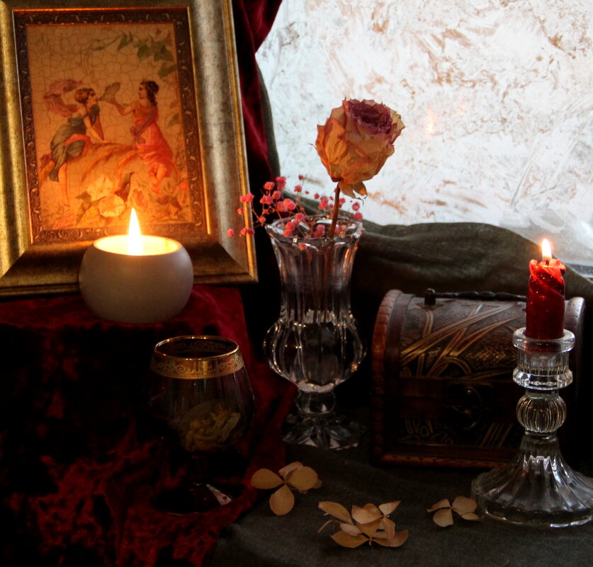 Натюрморт с картиной! - жанна нечаева