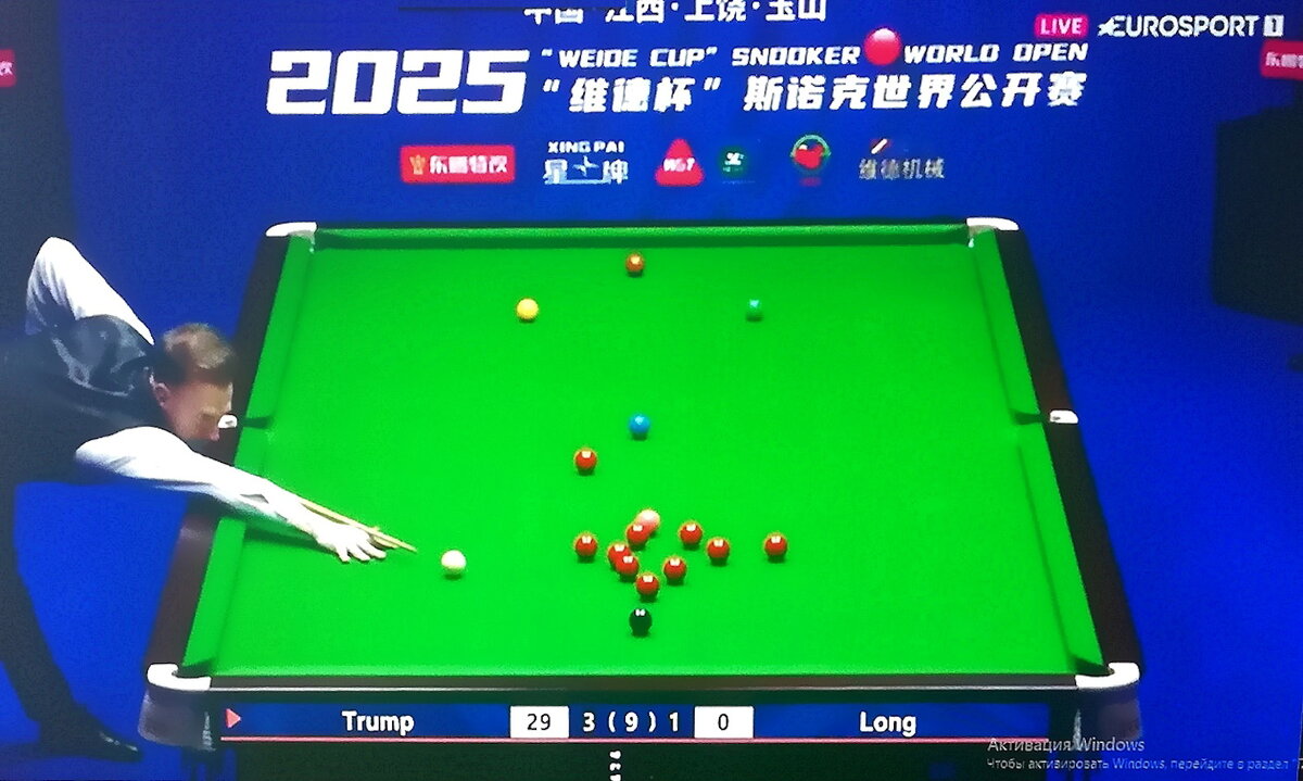 Снукер. Трансляция из Китая. - Ольга Довженко