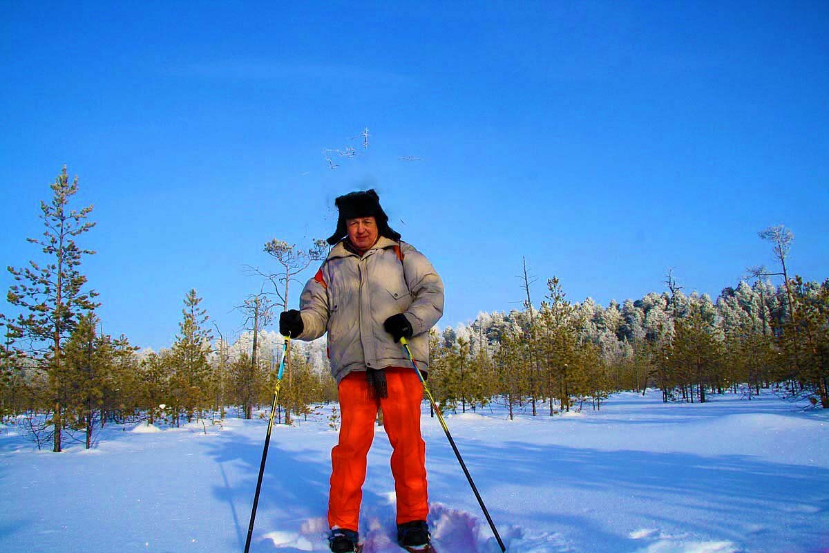 Февраль...Я в окрестностях протоки Чеускина. - Владимир Февраль...Я в окрестностях протоки Чеускина. - Владимир