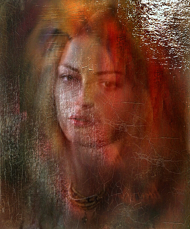 портрет   в  стиле ретро - Е.М. ***