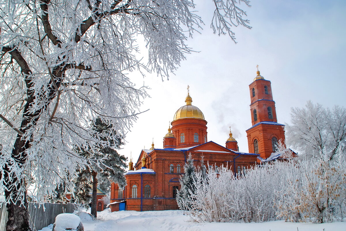 Морозным утром - lyudmila Курлова