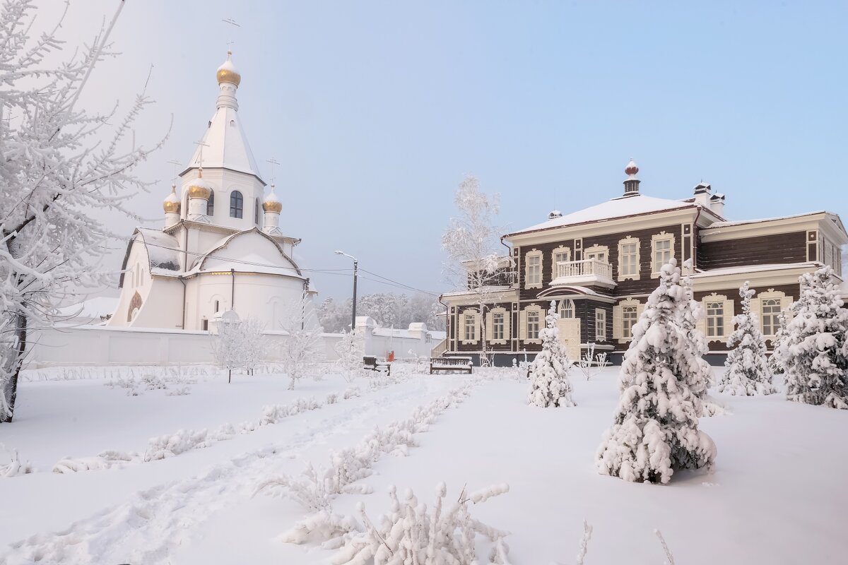Сибирская зима - Марина Фомина. Сибирская зима - Марина Фомина.