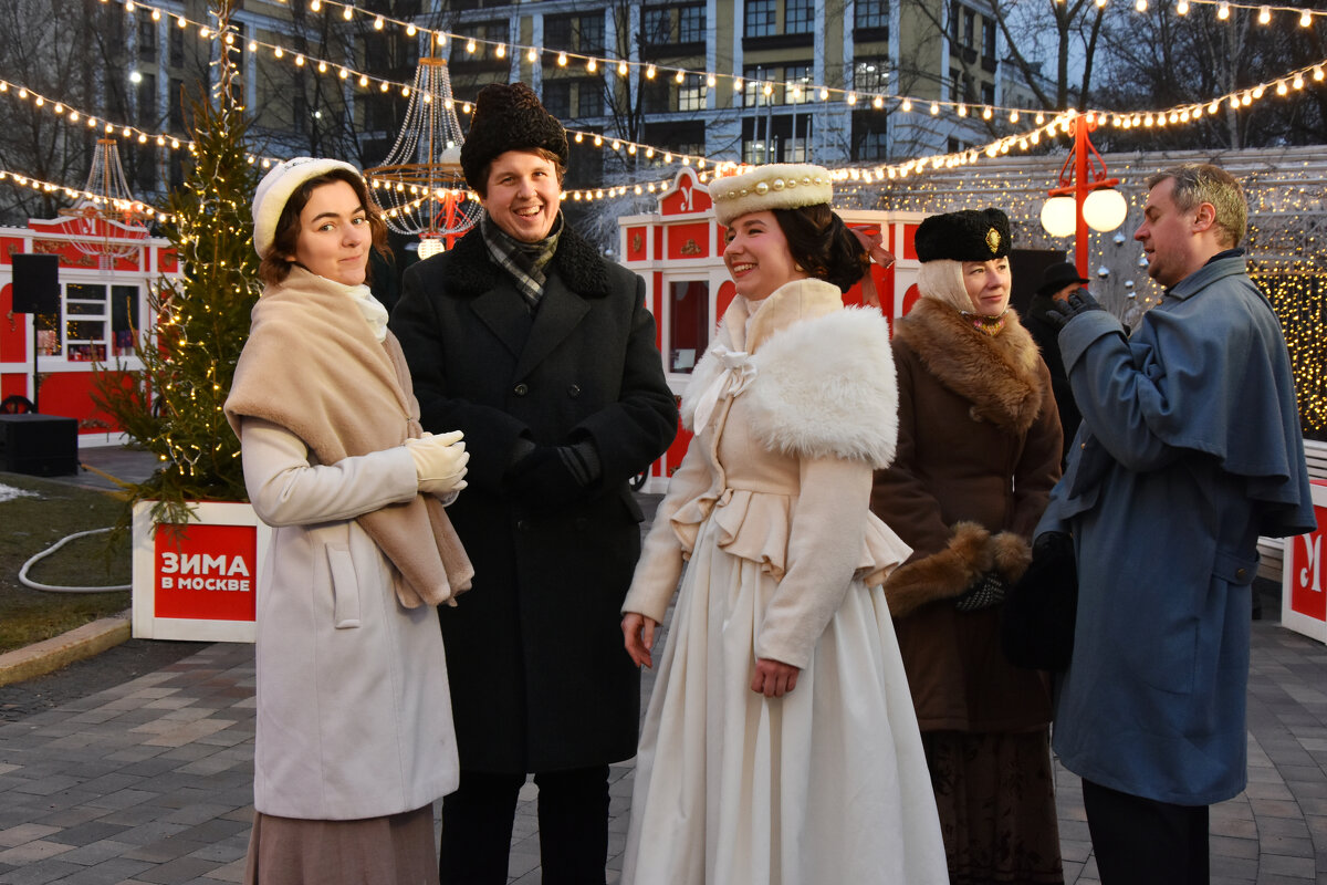 Фестиваль "Зима в Москве". Путешествие во времени. - Наташа ***** Фестиваль "Зима в Москве". Путешествие во времени. - Наташа *****