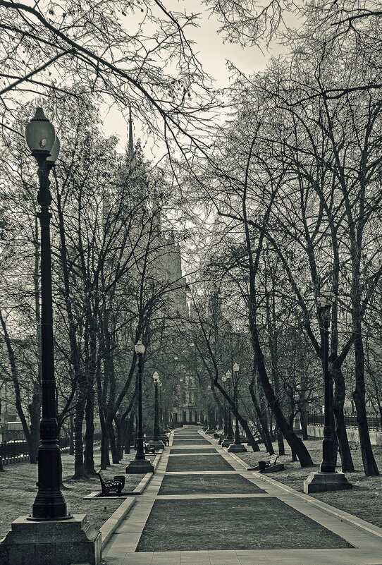 Покровский бульвар. - Сергей Фомичев Покровский бульвар. - Сергей Фомичев