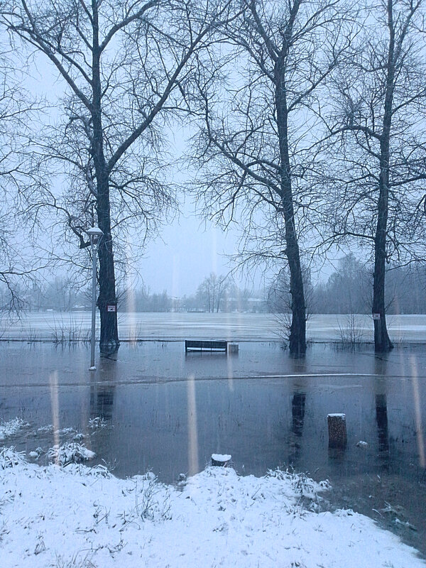 Зимний паводок - Сергей Кочнев