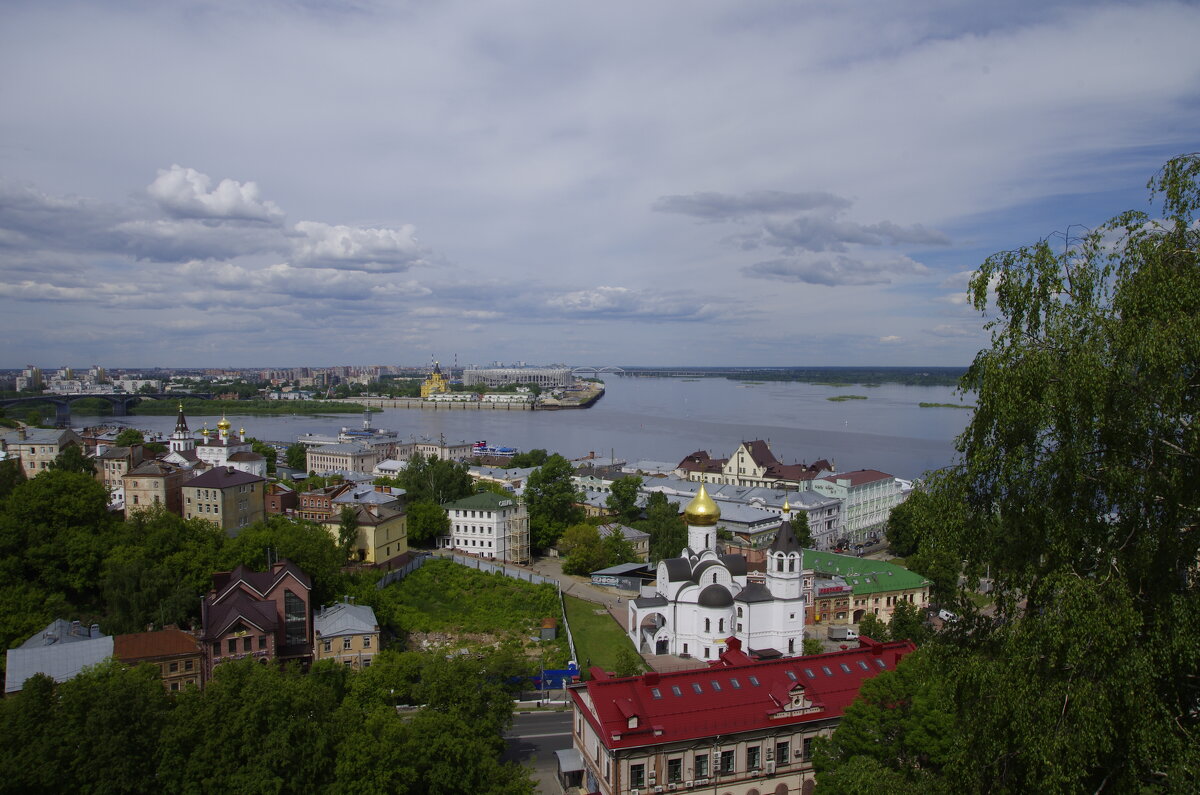 Слияние Волги с Окой - Сергей Швечков Слияние Волги с Окой - Сергей Швечков