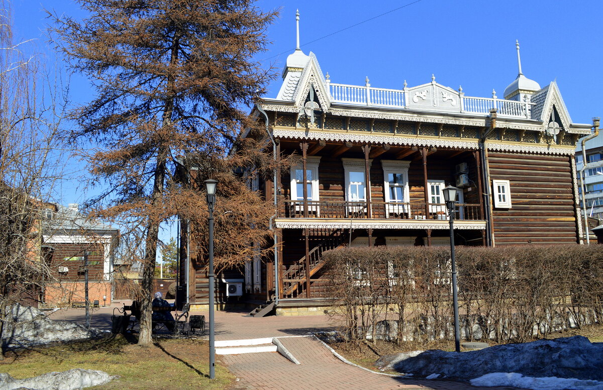 Весенние дворики Иркутска - Татьяна Лютаева Весенние дворики Иркутска - Татьяна Лютаева