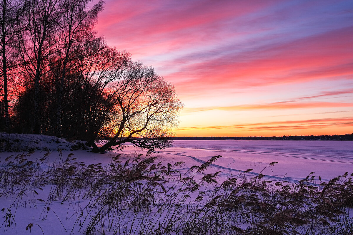 февральский закат - Galina 