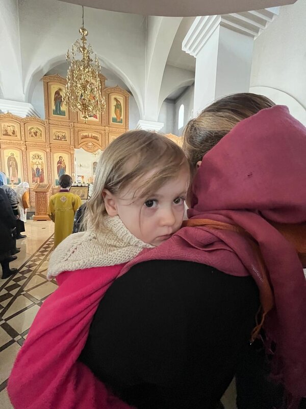 В храме - Георгиевич 