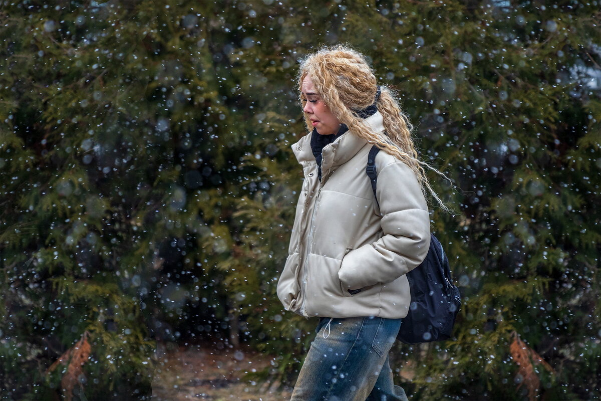 Идущая по марту. - Анатолий. Chesnavik.