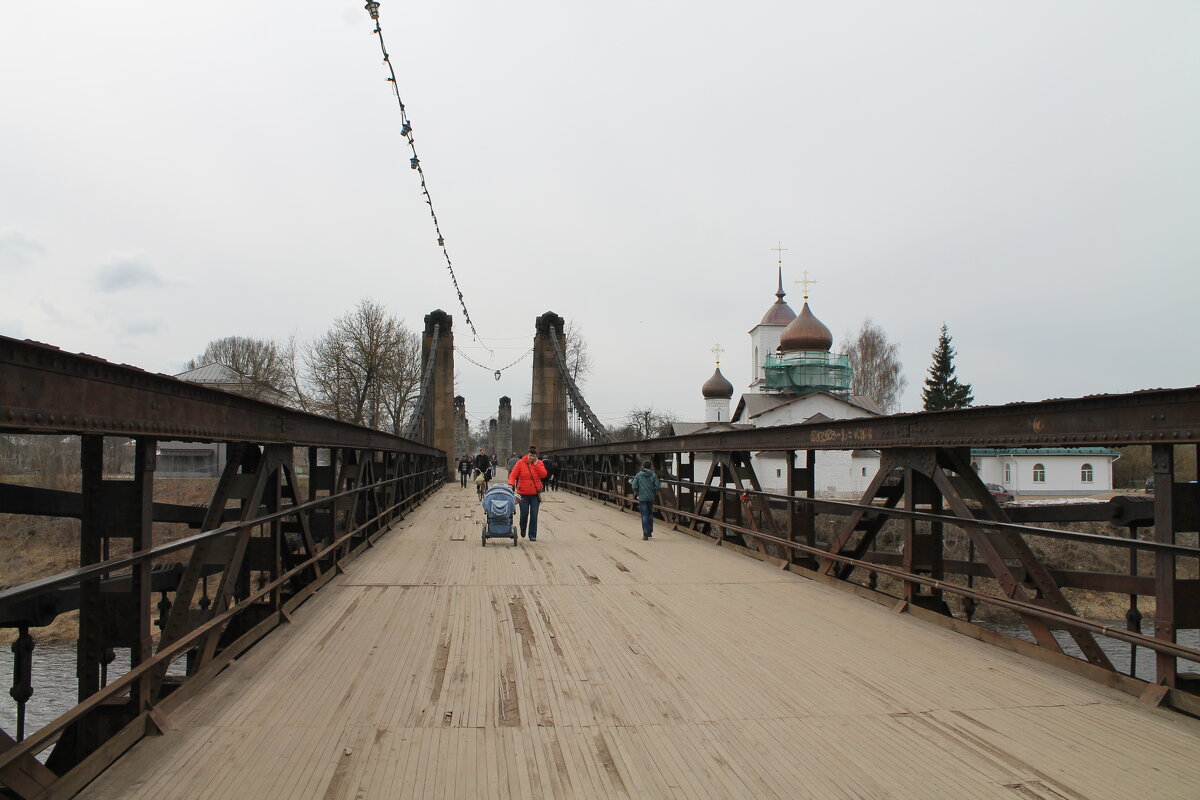 Псковская область, г. Остров. Висячие мосты инженера М.Красновольского - Олег Зоркий Псковская область, г. Остров. Висячие мосты инженера М.Красновольского - Олег Зоркий