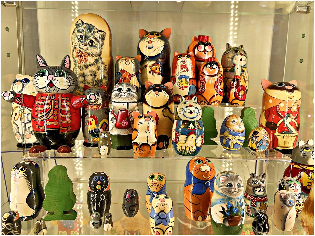 Котики-матрёшки. - Валерия Комова Котики-матрёшки. - Валерия Комова