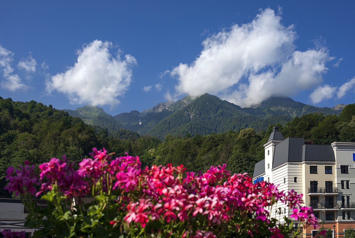 В Роза-хутор - Леонид 