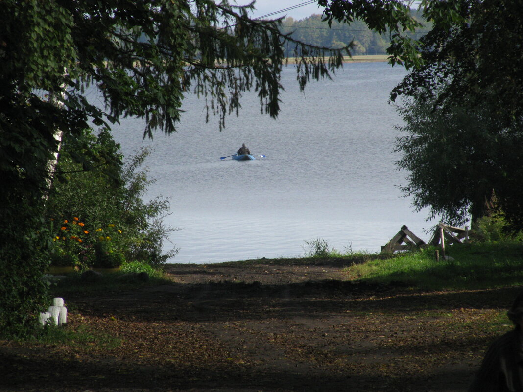 Город Осташков, вид на Селигер - Олег Зоркий