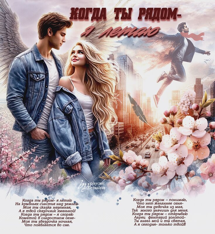 Когда ты рядом- я летаю... - elenaslava 