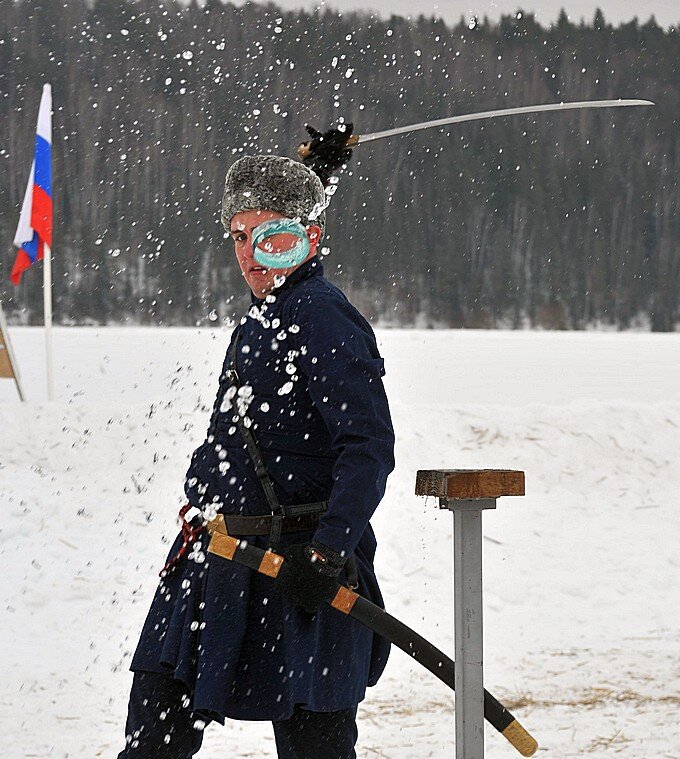 Обнуление шашкой по казацки... )) - Владимир Хиль