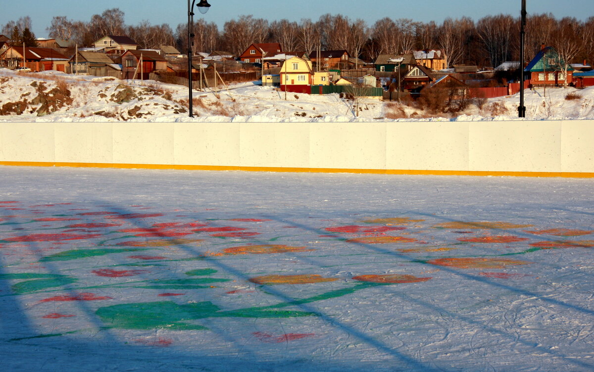 Разноцветный лёд... - Нэля Лысенко