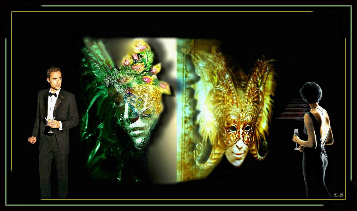 Неожиданная встреча на выставке масок - Е.М. *** Неожиданная встреча на выставке масок - Е.М. ***