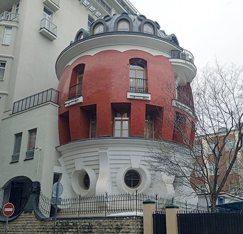 Дом-яйцо. Здание в Москве - Ольга Довженко
