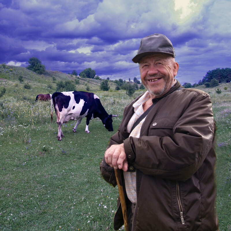 Тиганово: пастух Виктор - Евгений Тиганово: пастух Виктор - Евгений