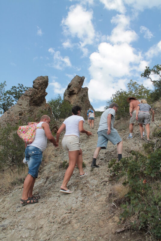 Подъём на Карадаг, Крым - Олег Зоркий Подъём на Карадаг, Крым - Олег Зоркий
