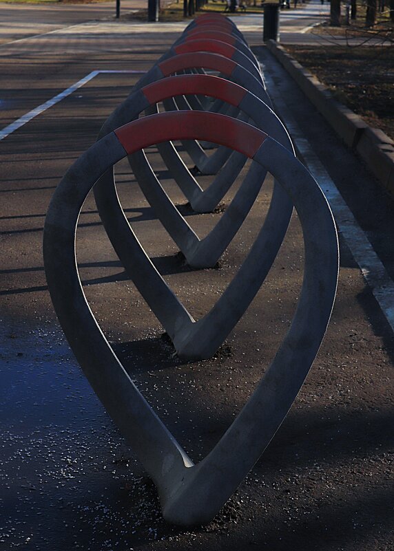 Вот такая велопарковка. - Василий Палий
