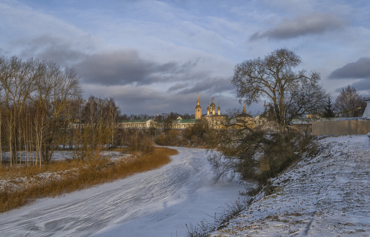 Каменка в феврале - Сергей Цветков Каменка в феврале - Сергей Цветков