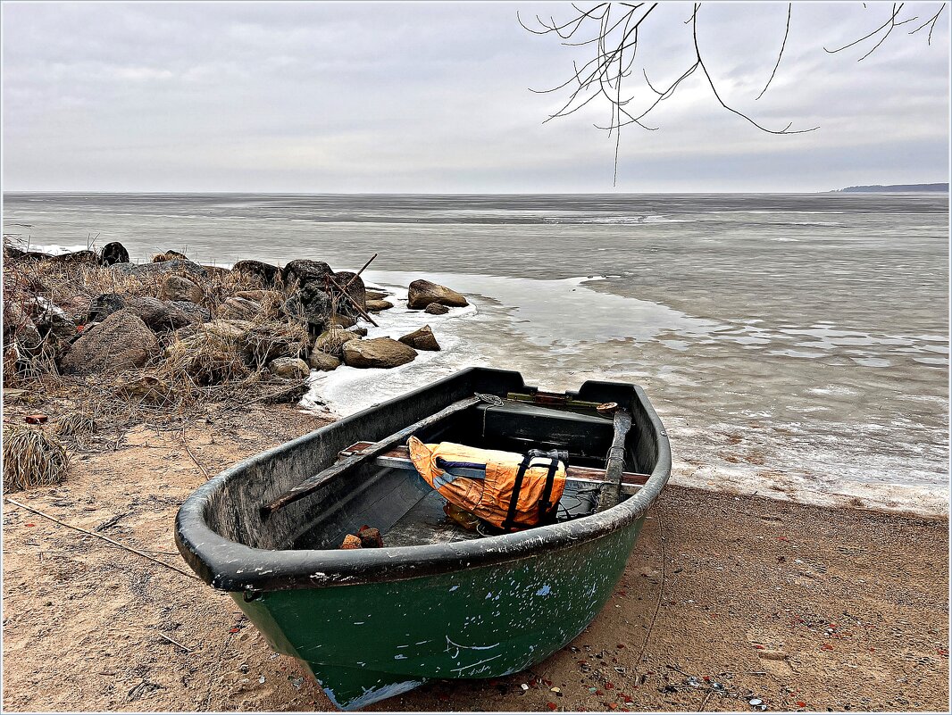 На Куршском заливе у маяка. - Валерия Комова На Куршском заливе у маяка. - Валерия Комова