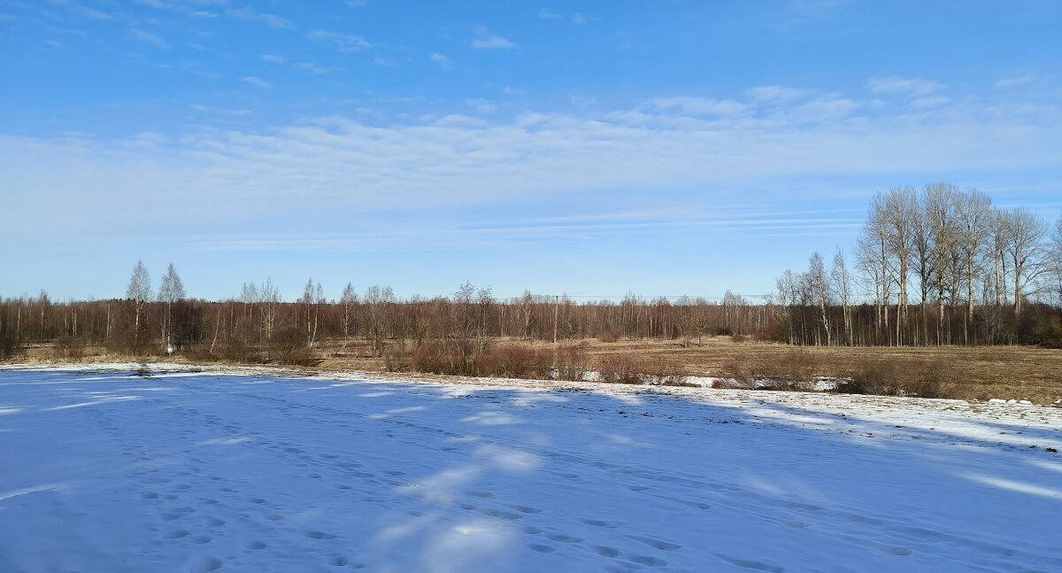 Встреча весны с зимой. - Ольга Встреча весны с зимой. - Ольга