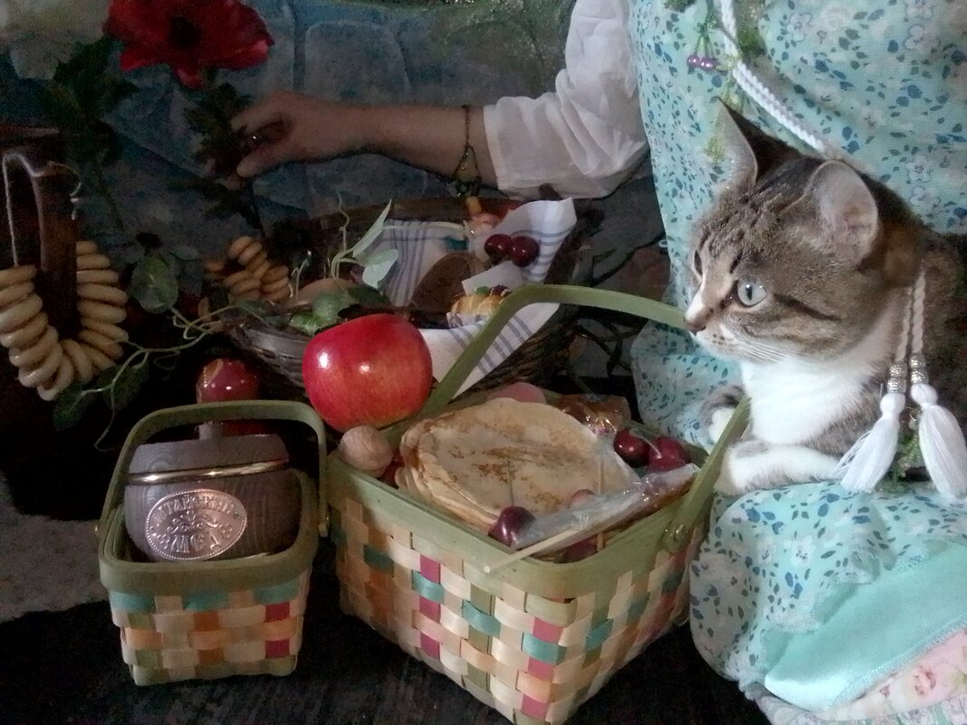 Открытка Масленица - Екатерина Панова