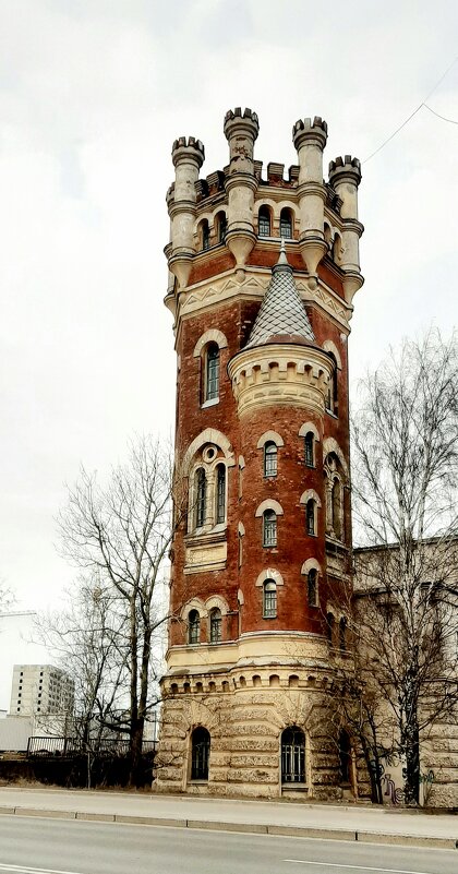 Водонапорная (Пристрельная) башня Обуховского завода - Наталья Герасимова