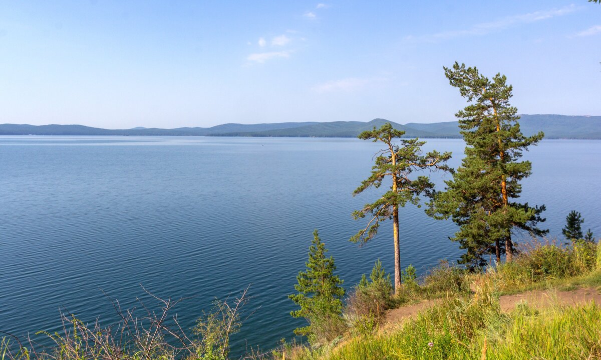 На озере Тургояк. - Алексей Трухин На озере Тургояк. - Алексей Трухин