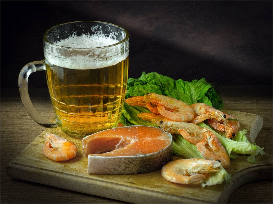 Пиво с креветками.. - Алексей Мезенцев Пиво с креветками.. - Алексей Мезенцев