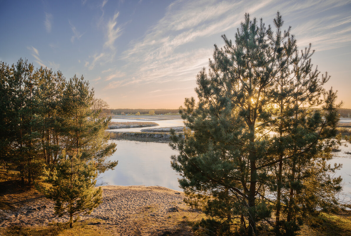 О реке в весенний период - Валерий VRN