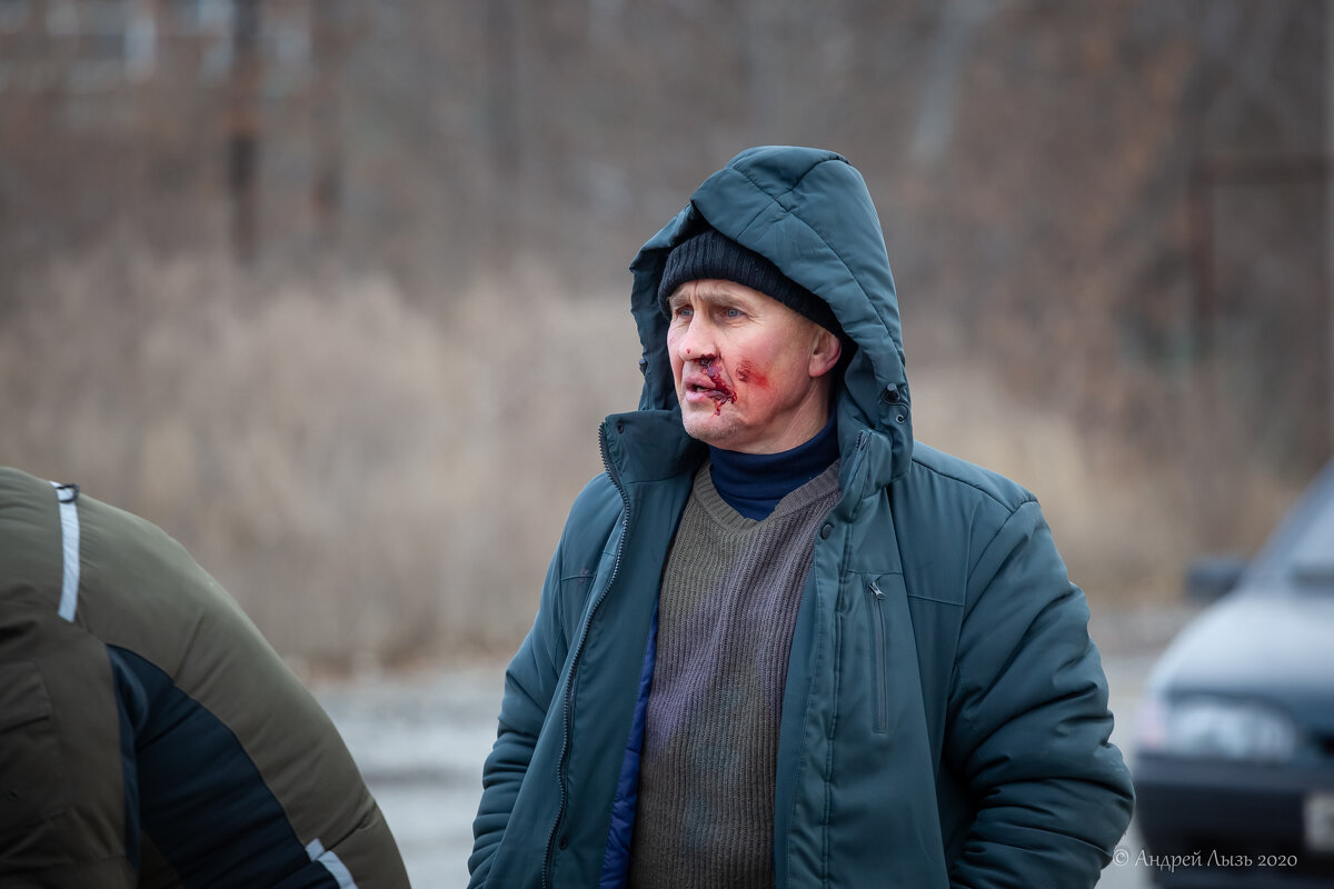 На съёмках сериала "Хозяин" - Андрей Lyz