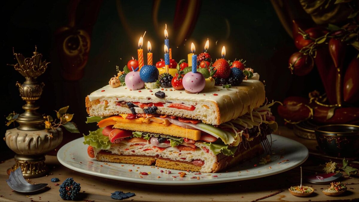 Праздничный бутерброд - Юрий Гайворонскiий