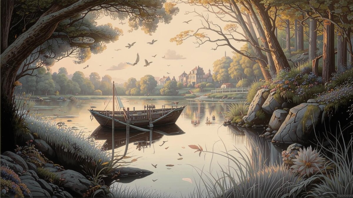 Утренний пейзаж - Юрий Гайворонскiий Утренний пейзаж - Юрий Гайворонскiий