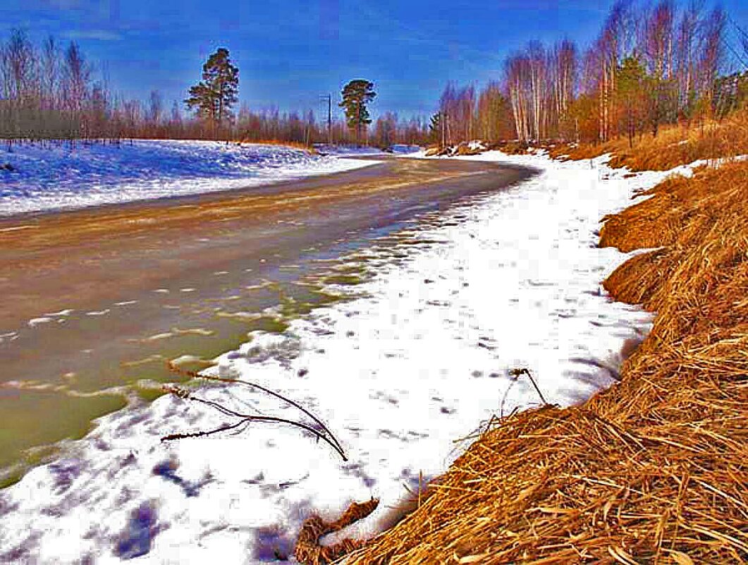 Апрель на протоке Чеускина! - Владимир Апрель на протоке Чеускина! - Владимир