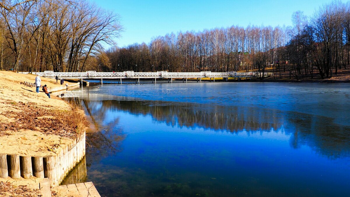 Весенний парк - Милешкин Владимир Алексеевич 
