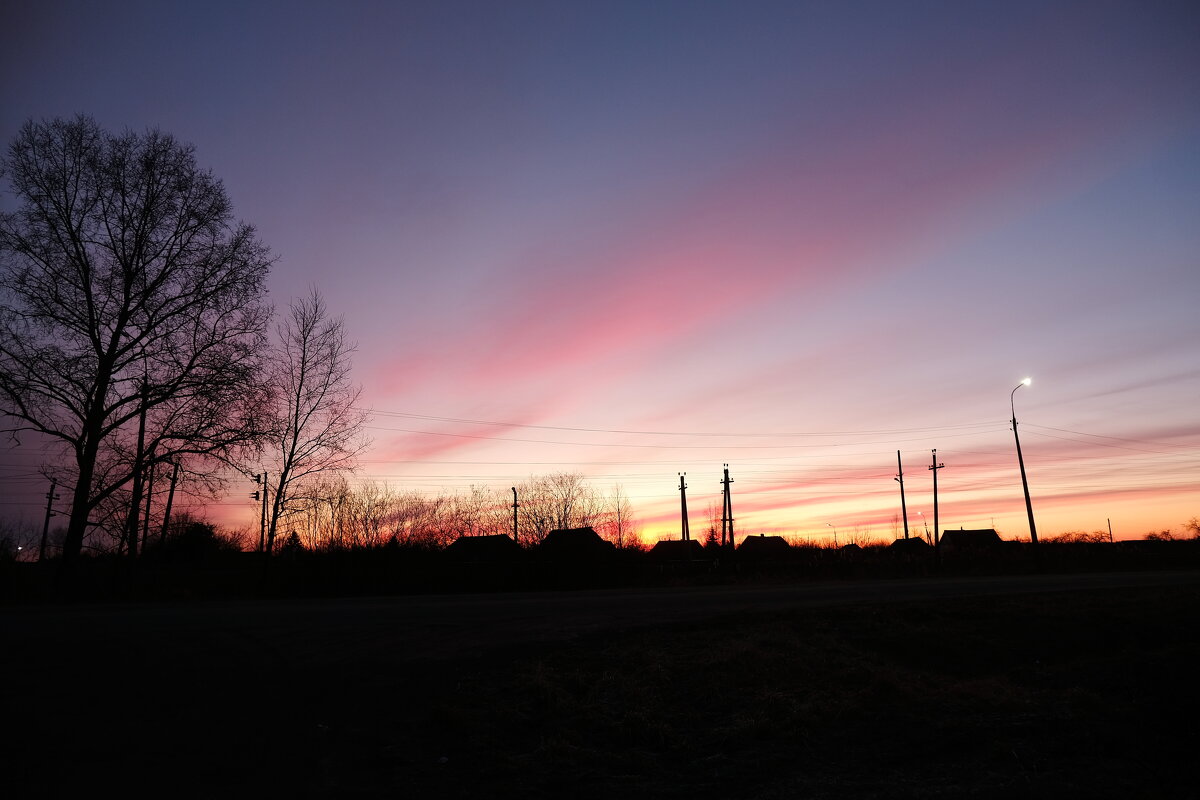Пурпурная заря в марте - Олег Зоркий Пурпурная заря в марте - Олег Зоркий